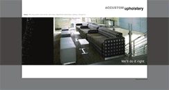 Desktop Screenshot of accustomupholstery.com.au